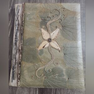 Handcrafted Leaf Design Journal